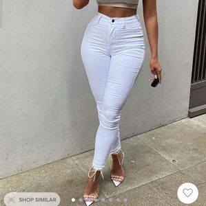 NWT Fashion Nova classic high waisted skinny jeans